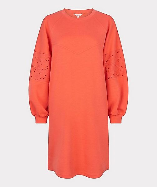 Esqualo Sweatkleid Esqualo Sweatkleid mit Spitzeneinsatz Coralle günstig online kaufen