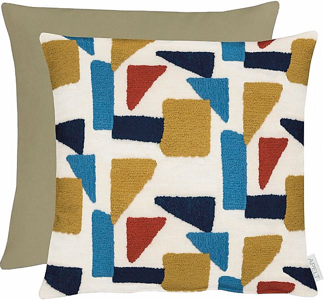 APELT Dekokissen "Tablo" mit geometrischen Formen, Wendekissenhülle ohne Fü günstig online kaufen