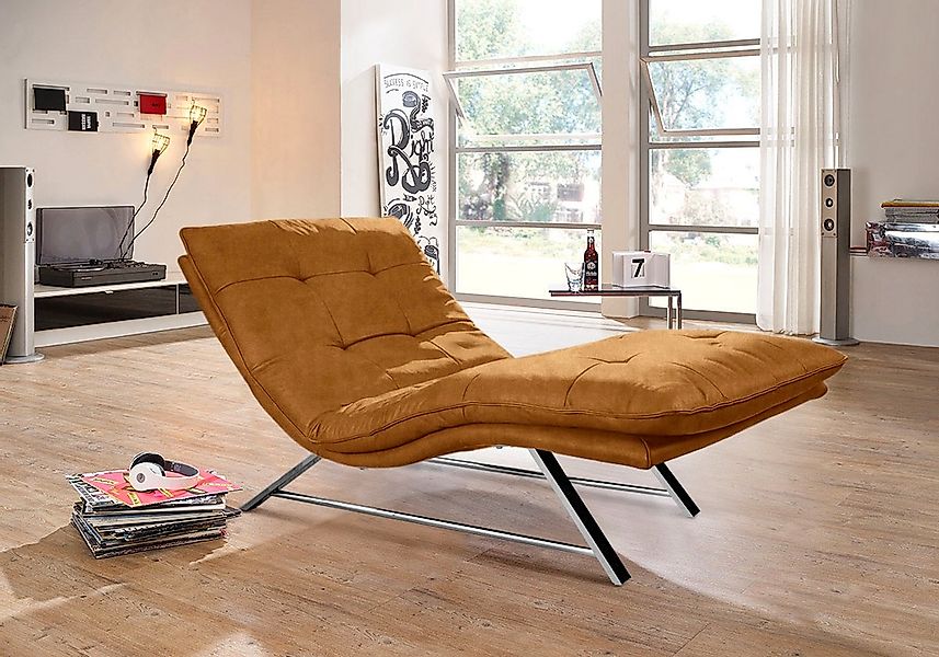 W.SCHILLIG Relaxliege »daily dreams« in Waffelkissen-Optik, wahlweise mit M günstig online kaufen