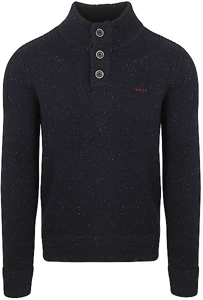 NZA Pullover Mocker Conor Melange Icon Navy - Größe L günstig online kaufen