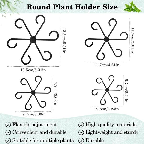 Coonoor Gartenpflege-Set 4 Stück Staudenhalter, Rankhilfe günstig online kaufen