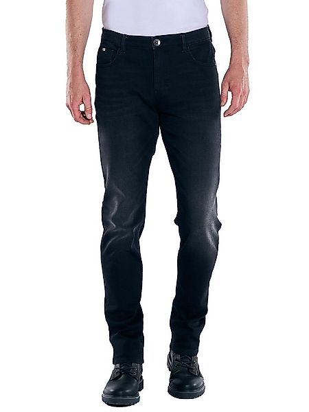Engbers Stretch-Jeans Herren Super-Stretch-Jeans regular, Schwarz günstig online kaufen