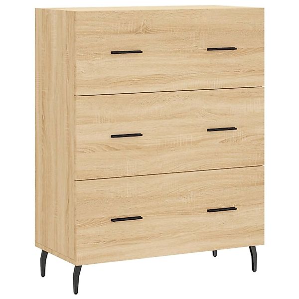 vidaXL Sideboard Sonoma-Eiche 69,5x34x90 cm Holzwerkstoff 827871 günstig online kaufen