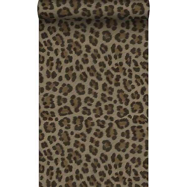 Origin Wallcoverings Tapete Leopardenmuster Braun und Beige 53 cm x 10.05 m günstig online kaufen