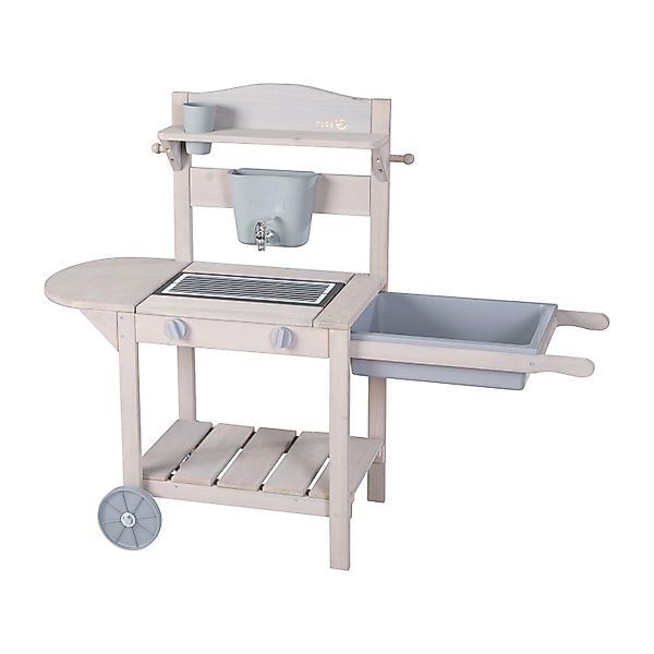 roba® Outdoor-Spielküche Mobile Matschküche BBQ, aus günstig online kaufen