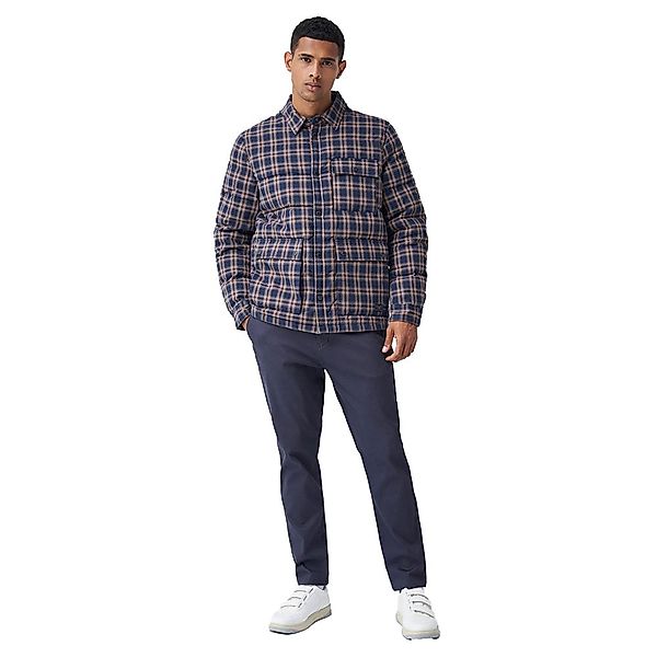 Salsa Jeans 125449-809 / Padded Checkered Overshirt Jacke L Blue günstig online kaufen