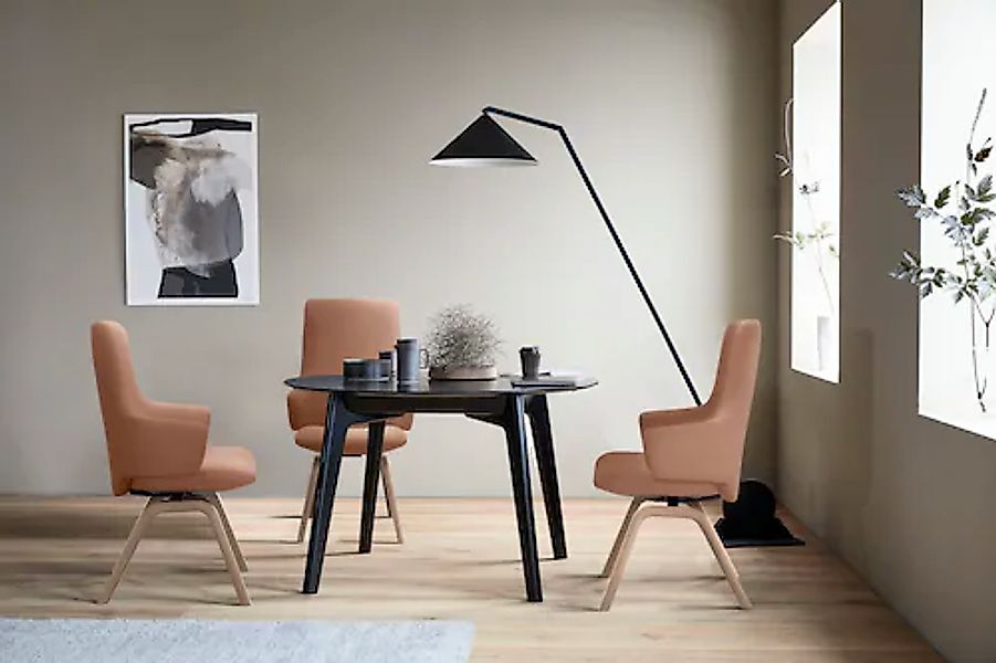 Stressless® Polsterstuhl »Laurel« () High Back mit Armlehne, Größe L, schrä günstig online kaufen