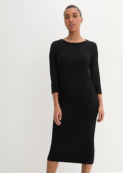 bonprix Shirtkleid 1 tlg. für den Alltag, aus leicht fließendem Material, m günstig online kaufen