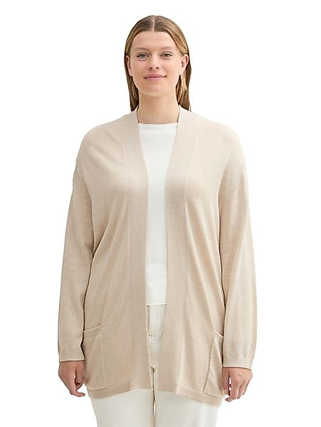 TOM TAILOR PLUS Cardigan ohne Verschluss günstig online kaufen