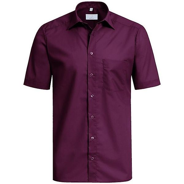 GREIFF Kurzarmhemd Greiff Corporate Hemd BASIC Herren OEKO TEX® Brombeere günstig online kaufen
