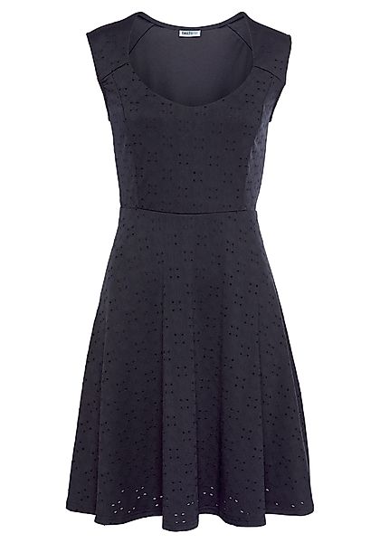 Beachtime Sommerkleid, mit Lochstickerei, elegantes Jerseykleid, Strandklei günstig online kaufen