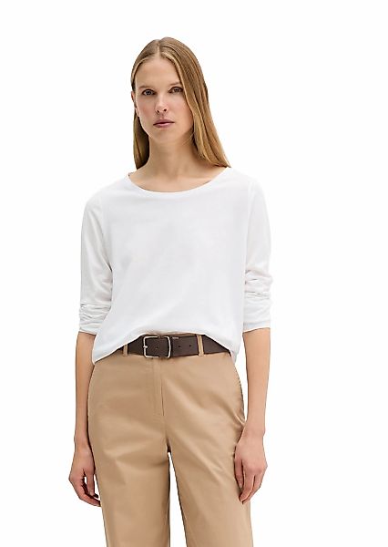 Marc OPolo Langarmshirt "in Organic Cotton-Qualität" günstig online kaufen