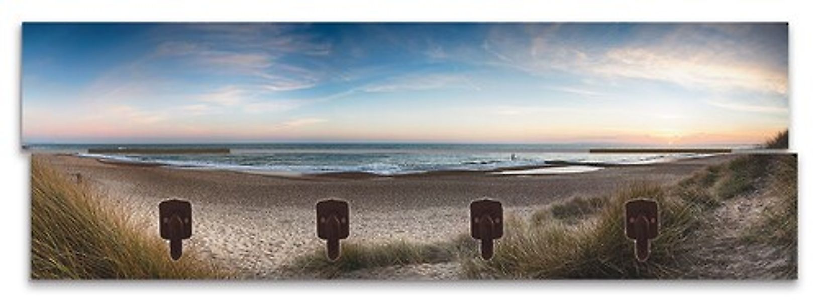 Artland Garderobenleiste »Strand und Sanddünen am Hengistbury Head«, teilmo günstig online kaufen