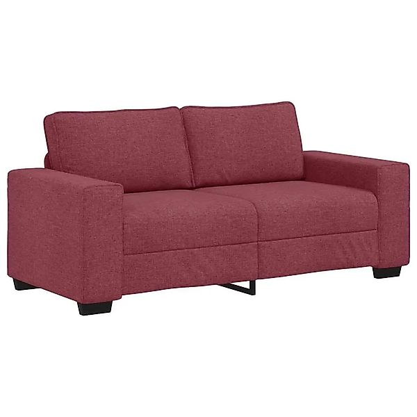 vidaXL 2-Sitzer-Sofa Weinrot 140 cm Stoff 4105169 günstig online kaufen