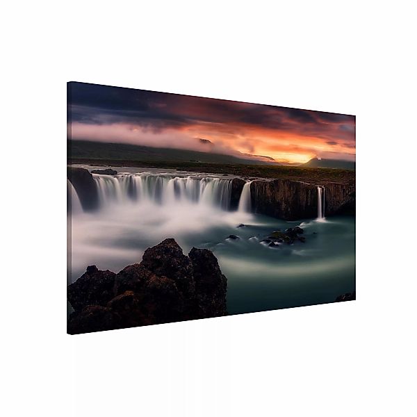 Magnettafel - Querformat 3:2 Goðafoss Wasserfall in Island günstig online kaufen