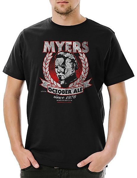 Urban Backwoods Print-Shirt Myers October Ale Herren T-Shirt Halloween Horr günstig online kaufen
