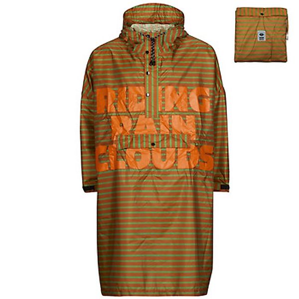 Rainkiss  Windjacken BRETON BROWN GREEN TEXT günstig online kaufen
