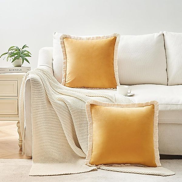 BYSURE Kissenbezüge, (2 Stück), Quasten Kissenbezug günstig online kaufen