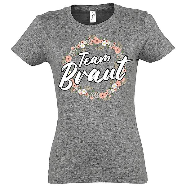 Youth Designz T-Shirt Braut Team Braut günstig online kaufen
