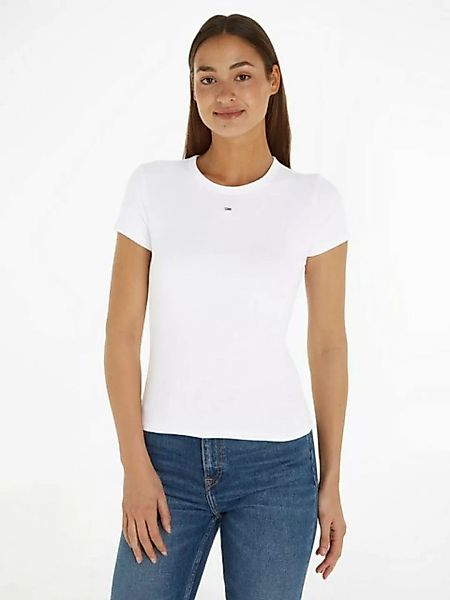 Tommy Jeans T-Shirt TJW SLIM ESSENTIAL RIB SS mit gerippter Struktur günstig online kaufen