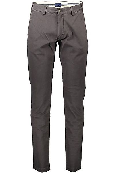 Gant 5-Pocket-Hose Klassische Slim-Fit-Hose für Herren in Grau mit 4 Tasche günstig online kaufen