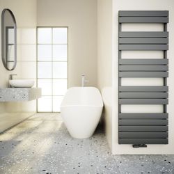 Aquabad® Badheizkörper AUREA Handtuch Heizkörper Mittelanschluss günstig online kaufen