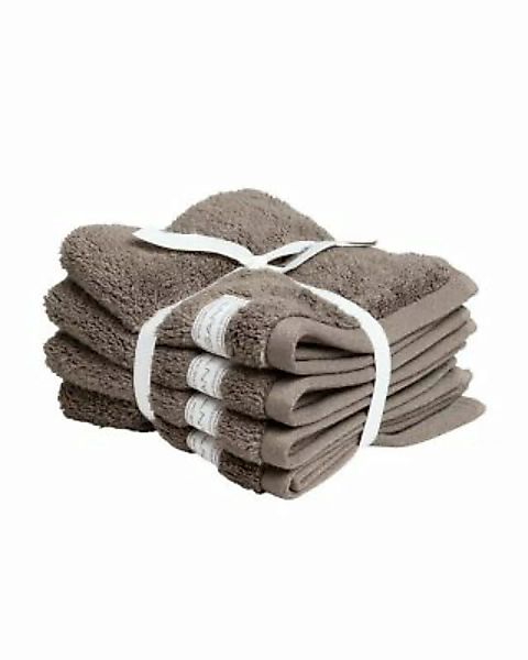 GANT Seiftuch, Organic Premium Towel, 4er Pack - 30x30 cm, Frottee Gästehan günstig online kaufen