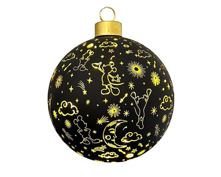 Disney LED Dekolicht Mickey Mouse Weihnachtskugel 10 cm beleuchtet Weihnach günstig online kaufen