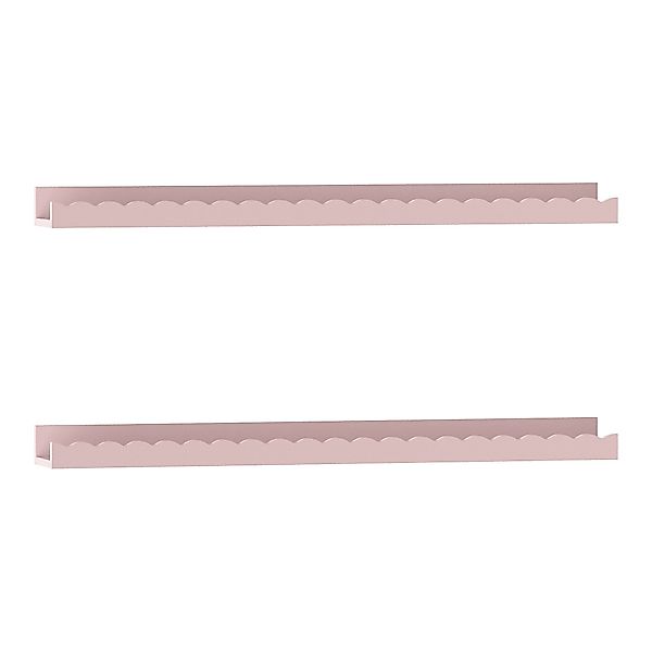en.casa Kinderregal, Set 2-tlg., »Vestnes« Wellendesign günstig online kaufen