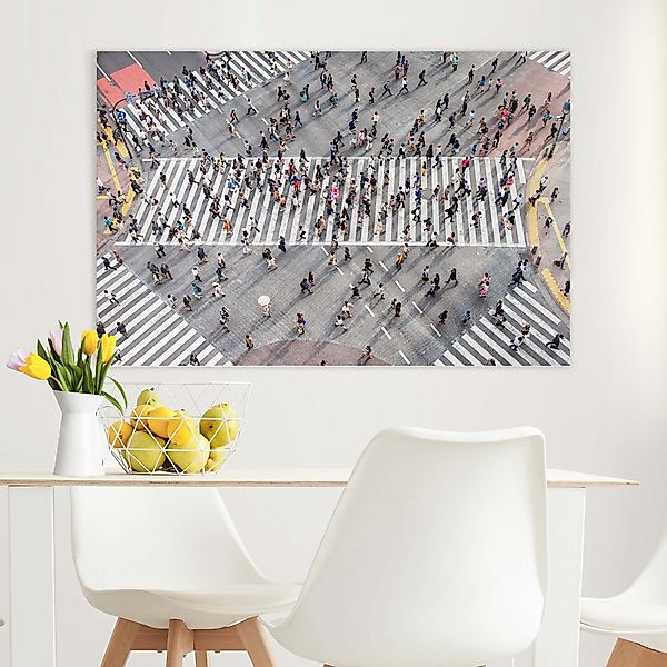 Leinwandbild Shibuya Crossing in Tokio günstig online kaufen