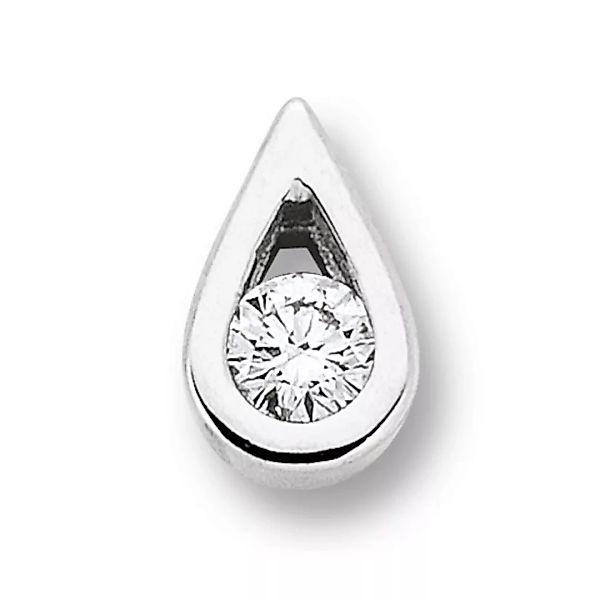 ONE ELEMENT Kettenanhänger "0.05 ct Diamant Brillant Tropfen Anhänger aus 5 günstig online kaufen