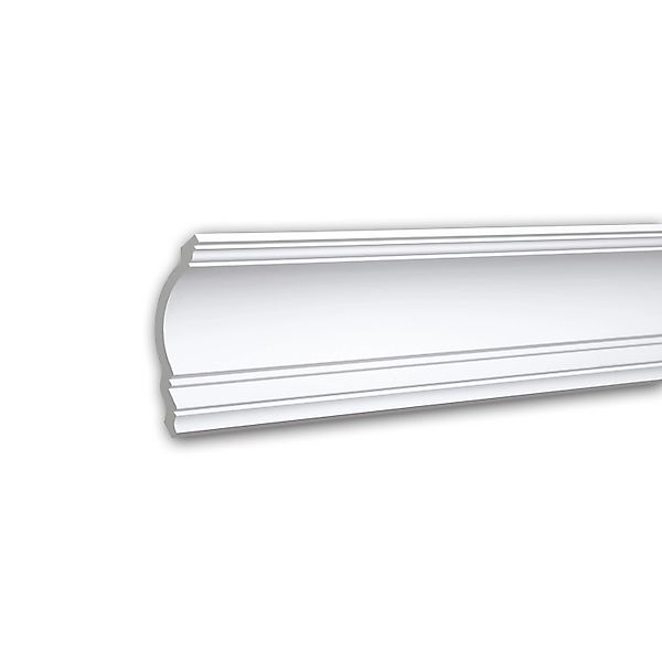PROFHOME 150108 Eckleiste aus Polyurethan Deckenleiste Stuckleiste 2 m 200 günstig online kaufen