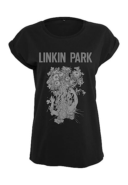 Merchcode Ladies Linkin Park Eye Guts Tee MC043 Black günstig online kaufen