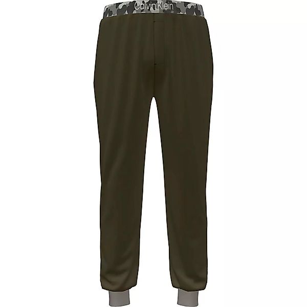 Calvin Klein Underwear Recycled Baumwoll-jogginghose Pyjama S Army Green günstig online kaufen