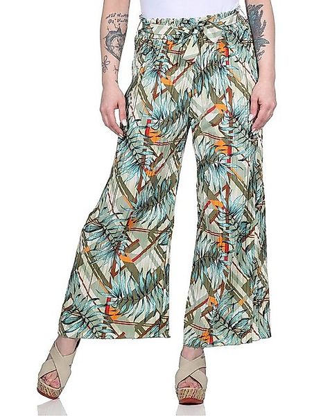 Aurela Damenmode Palazzohose Sommerhosen für Damen moderne Plisseehose für günstig online kaufen