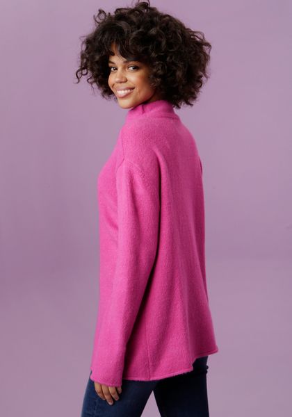Aniston CASUAL Strickpullover mit Stehkragen günstig online kaufen