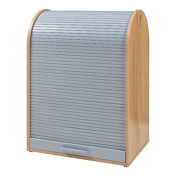 en.casa Rollladenschrank »Kavlinge« mit Jalousietür 80 x 60 x 40 cm Bambus günstig online kaufen
