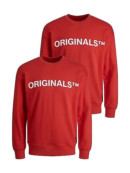 Jack & Jones Sweatshirt 2er-SET Sweater Rundhals Pullover mit ORIGINALS Pri günstig online kaufen