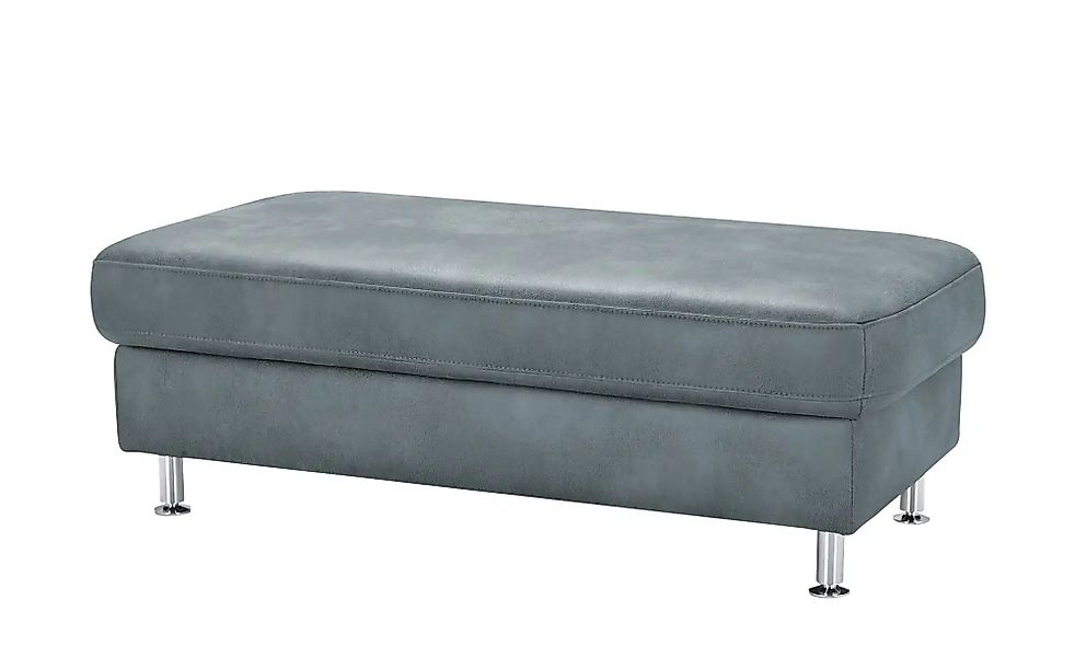 Mein Sofa bold XXL Hocker  Veit ¦ blau ¦ Maße (cm): B: 130 H: 46 T: 65.0 Po günstig online kaufen