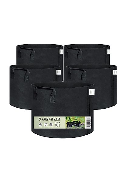 CINNEA Pflanzkübel Pflanztasche aus Filzstoff (Spar-Set, günstig online kaufen