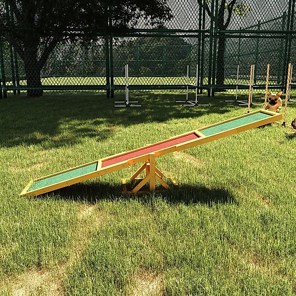 PawHut Agility-Hürde Hundewippe Spielzeug für Haustiere, günstig online kaufen