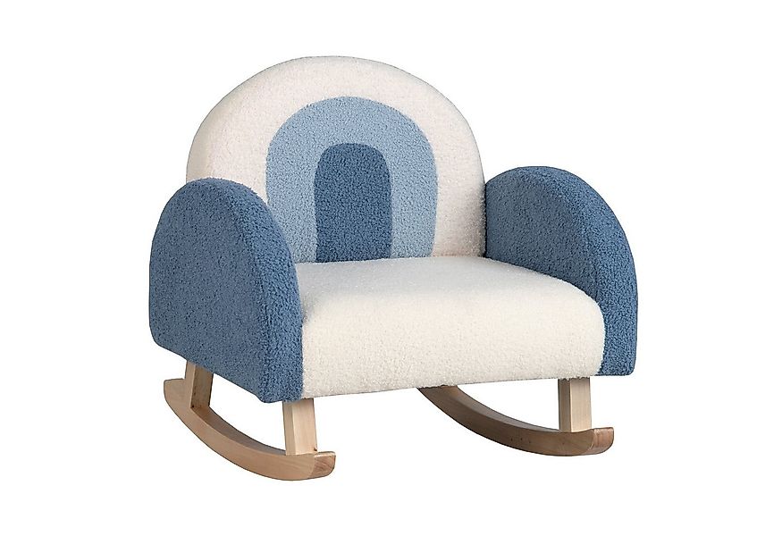COSTWAY Kindersofa, mit Schaukelfunktion,mit Lehne,bis 50kg günstig online kaufen