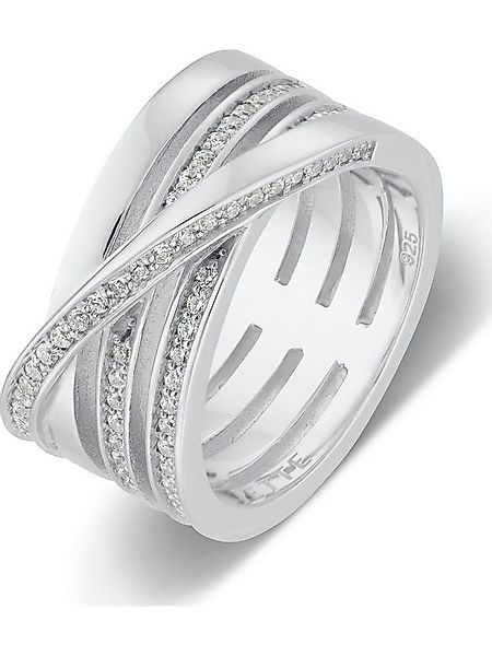 JETTE Silberring JETTE Damen-Damenring 67 Zirkonia, Zirkonia günstig online kaufen