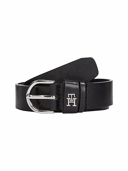Tommy Hilfiger Ledergürtel "ESSENTIAL EFFORTLESS 2.5 cm breit SILVER" Einfa günstig online kaufen
