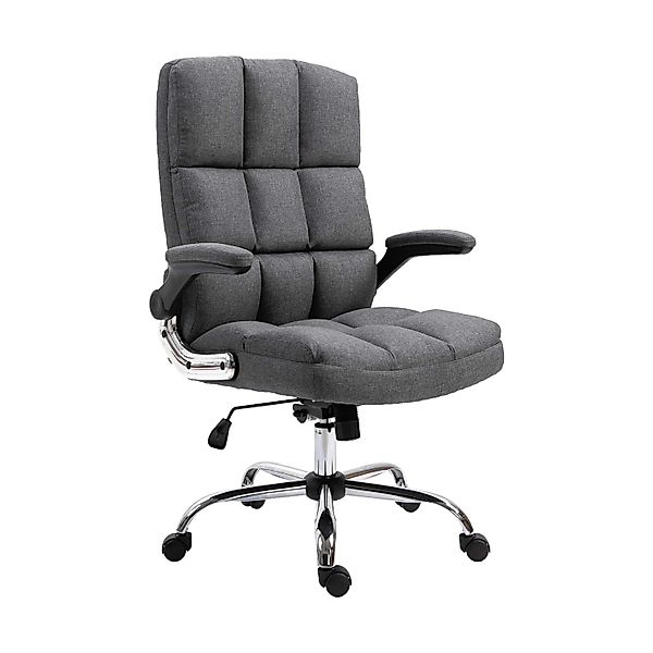 MCW Bürostuhl J21 Stoff/Textil Dunkelgrau günstig online kaufen