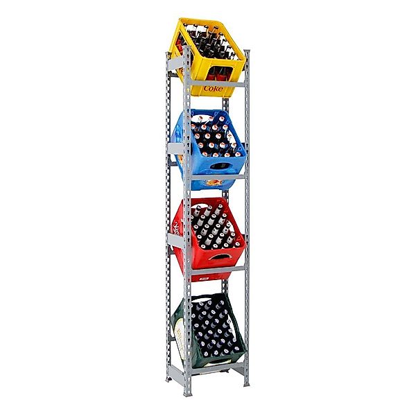 PROREGAL® Standregal Getränkekistenregal HIGH BIG CAMEL günstig online kaufen