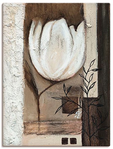 Artland Wandbild "Braune Tulpen II", Blumen, (1 St.) günstig online kaufen