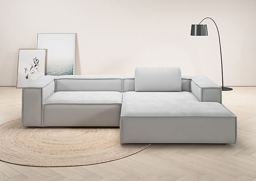 Places of Style Ecksofa »Watertown, modernes XXL L-Form, 306 cm breit«, Gro günstig online kaufen