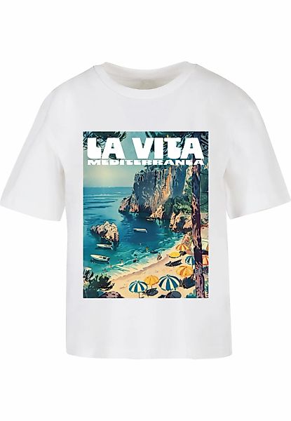 Miss Tee T-Shirt "Miss Tee Vita Mediterranea Tee" 1 Stk. günstig online kaufen