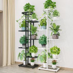 GarveeMore Blumenständer Pflanzenständer 7Tier 8Potted Multiple günstig online kaufen
